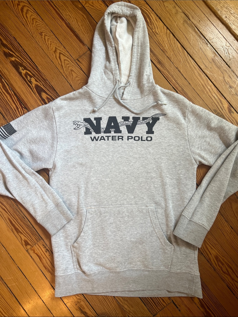 Navy Waterpolo Hoodie Sweatshirt - United States Naval Academy